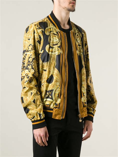 versace men's coat